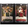 Image 1 : UPPER DECK EXQUISITE PATCH FOOTBALL (HAWK/ LEINART)