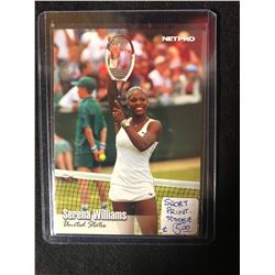 NETPRO SERENA WILLIAMS SHORT PRINT ROOKIE TENNIS CARD