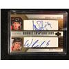 Image 1 : UPPER DECK ROOKIE INSPIRATIONS DUAL AUTOGRAPHS (MESZAROS/ REDDEN) HOCKEY CARD