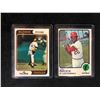 Image 1 : BASEBALL TRADING CARDS LOT (JIM PALMER/ LOU BROCK)