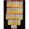 Image 1 : 1974 TOPPS FOOTBALL TEAM CHECKLISTS CARDS LOT
