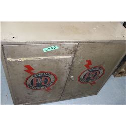 Genuine P & D Ignition Parts Cabinet with Key