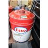 Image 1 : Esso Imperial Oil 5 Gallon Can with Spout and Both Lids