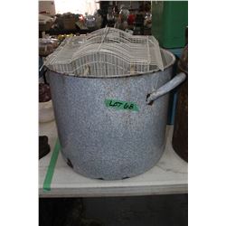 Large Specialized Pot and a Bird Cage