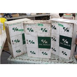 Unit of 3 C/R Wheel Seal Wall Cabinets