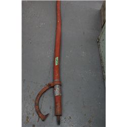 Cant Hook with a Homemade Handle