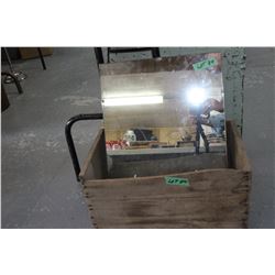 Old Mirror and a B.C. Fruit Box