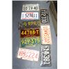 Image 3 : Flat of 50+ License Plates - 2 Canadian - the rest U.S.A.