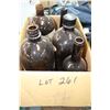 Image 1 : Box of Brown Bottles