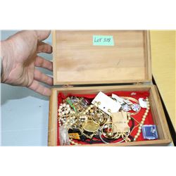 Jewelry Box w/Contents