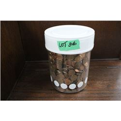 Large Jar of Pennies