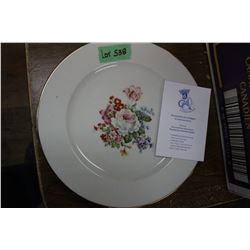 Porcelain Limoges Plate - Comptoir Des Arts, Paris, France