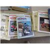 Image 3 : 24 Manuals, 5 Honda, 3 Johnson, 3 yamahaha, 9 Kawasaki, 1 Mercury Outboard and Bikes, 1 Schulte, 1 C