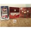 Image 1 : 2008  CALGARY   FLAMES   COLLECTOR  COIN  SET  &  ZAMBONI  DIE CAST