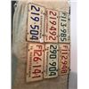 Image 1 : 6  SASK. LIC PLATES  1970—1975