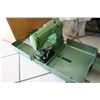 Image 8 : 1950'S SUPERMATIC SEWING MACHINE & ACCESSORIES, USES KNEE PUSH TO RUN, WORKS