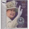 Image 1 : ROYAL CANADIAN MINT 2006, 80TH BIRTHDAY OF THE QUEEN, NICKEL PLATED STEEL 25 CENT COIN