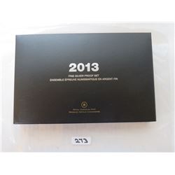 Royal Canadian Mint 2013 Fine Silver Proof Set of coins