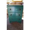 Image 1 : 3 Drawer wooden chest of drawers