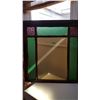 Image 1 : STAINED GLASS WINDOW 32: w x 34" h