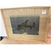 Image 1 : R.A.F. LANCASTER BOMBER   21”x26 ½”