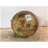 Image 1 : MADE  in  CHINA  DRUM  1940’s  Hand Painted