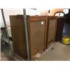 Image 3 : PAIR OF FLOOR  MODEL  SPEAKER  CABINETS  vol control knob on back