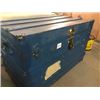 Image 1 : LG.  BLUE  STEAMER  TRUNK