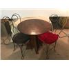 Image 2 : 3PC. ICE  CREAM PARLOUR  CHAIRS  &  TABLE