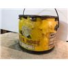Image 1 : 1928  WHITE  ROSE  GREASE  PAIL  W/HDLE &  Lid