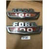 Image 1 : 2 Ford 100 decals,  unknown year