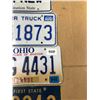 Image 2 : 5 USA license plates
