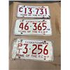 Image 1 : 2 - 1973 RCMP license plates
