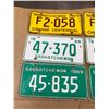 Image 2 : 3 sets 1967,'68,'69 license plates