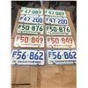 Image 4 : 5 sets Farms license plates, 1970, '72, '74, '75, '76