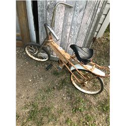 Vintage child's bicycle, c/w hard tire