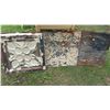 Image 1 : 3 Metal ceiling tiles