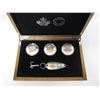 Image 4 : 2016 $20 FINE SILVER COINS - SALMONIDS, COMPOSITION 99.9% PURE SILVER