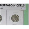 Image 4 : 1920, 27, 28 US Indian Head Buffalo nickels, historic collectible