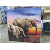 Image 1 : Elephant picture 47" x 47"