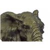 Image 2 : Elephant Head Bust with Baby Bronze Sculpture