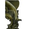 Image 4 : Two Marlin Bronze Sculpture on Marble Base Figurine