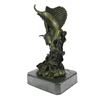 Image 9 : Two Marlin Bronze Sculpture on Marble Base Figurine