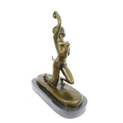 Nude Sexy lady Bronze Statue