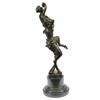 Image 6 : Satyr With His Child Dancing Bronze Statue