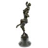Image 9 : Satyr With His Child Dancing Bronze Statue