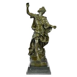 A Man of Ancient Royalty Bronze Sculpture