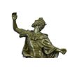 Image 2 : A Man of Ancient Royalty Bronze Sculpture