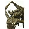 Image 2 : Sexy Lady Bronze Sculpture on Marble Base Statue