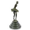 Image 4 : Symmetrical European Dancer Bronze Sculpture